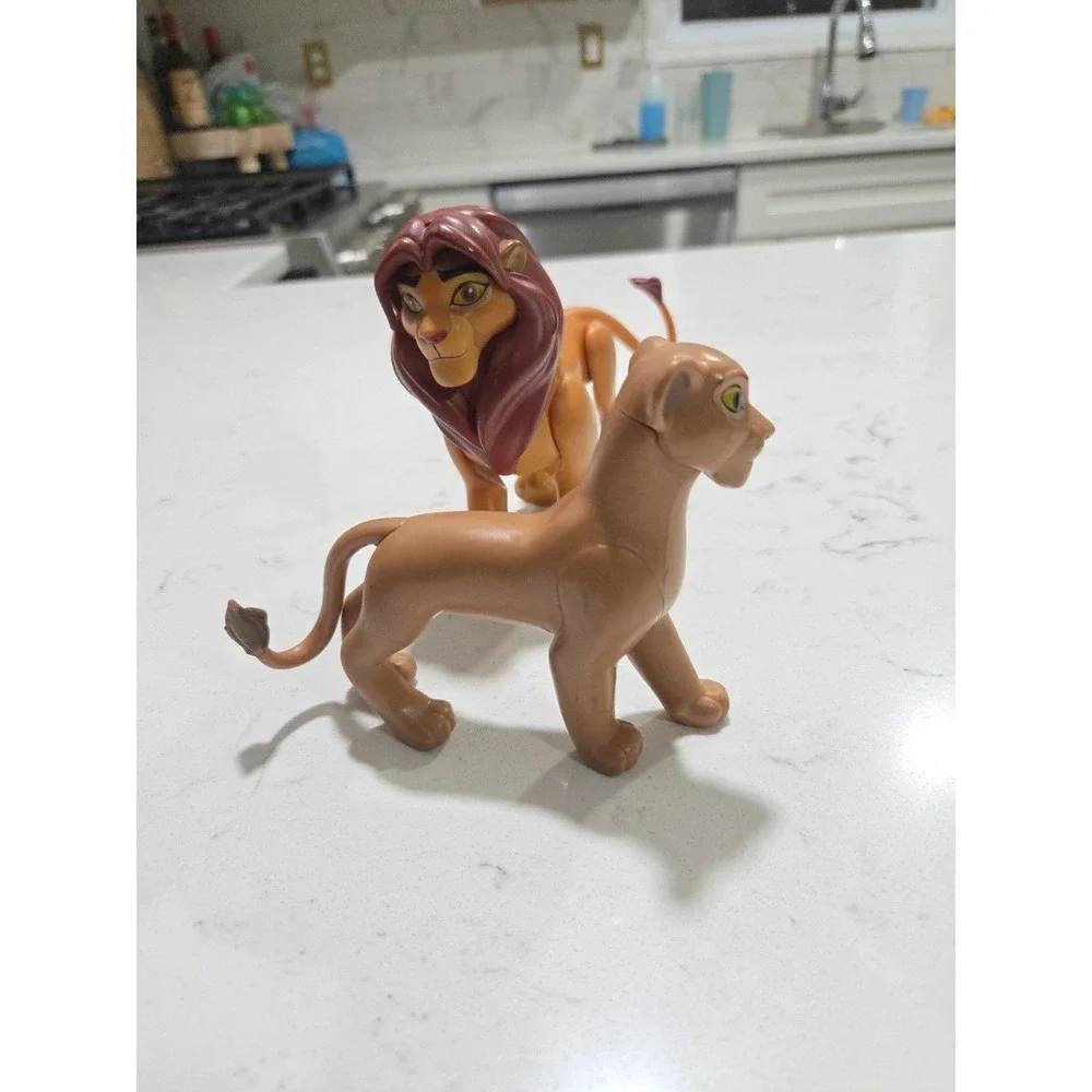 Disney Lion King Lion Guard Lot of 4 Figures Just Play PVC Figures, Cake Toppers